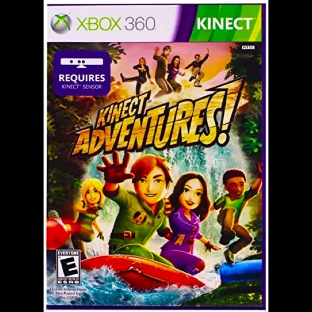 Kinect Adventures Microsoft XBOX 360 Game family video game